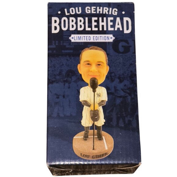 Lou Gehrig Limited Edition 75th Anniversary Bobblehead - Picture 2 of 12